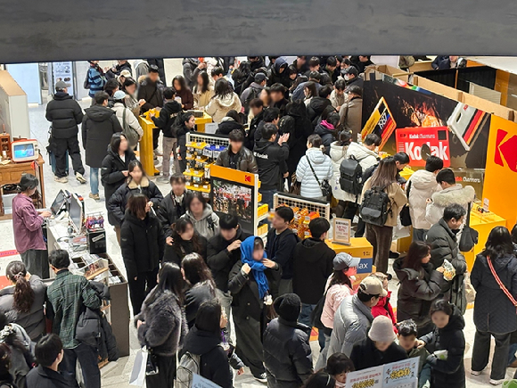 닌텐도스위치 매장 입구. [사진=박은경 기자]
