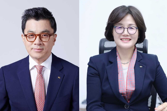 강진두 신임 KB증권 대표이사 후보, 곽산업 신임 KB저축은행 대표이사 후보 [사진=KB금융지주]