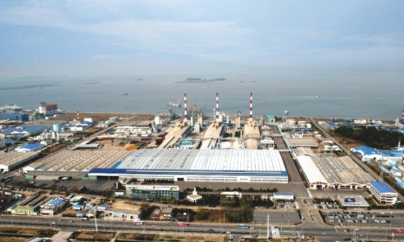 한국유리공업 군산 공장 [사진=LX인터내셔널]