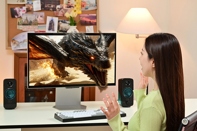 삼성전자 3D 게이밍 모니터 '오디세이 3D' 제품. [사진=삼성전자]