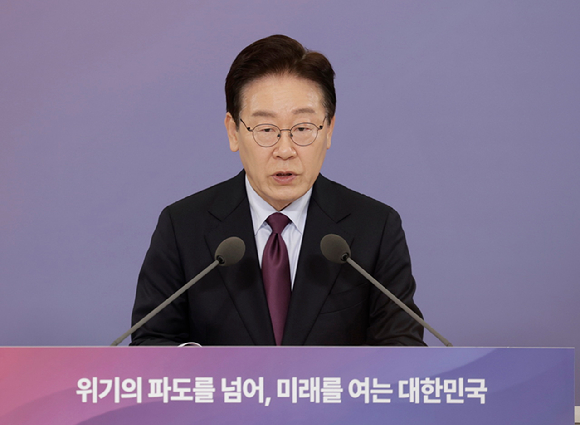 이재명 대통령이 9일 청와대에서 열린 국민경제자문회의 제1차 전체 회의에서 발언하고 있다. 2026.4.9 [사진=연합뉴스]