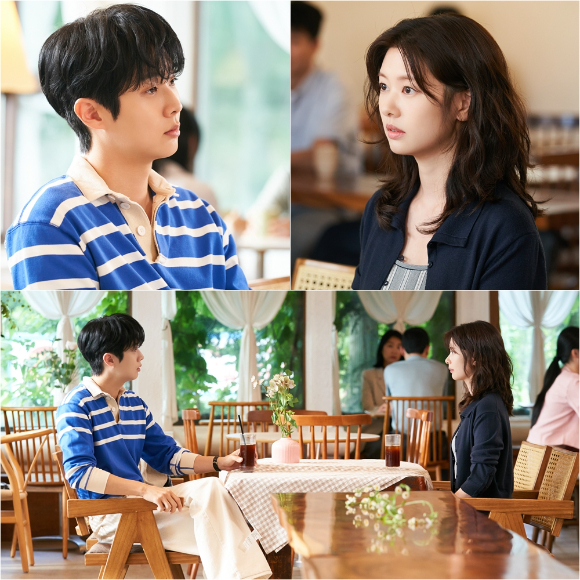 &apos;우주메리미&apos; 무심한 최우식·촉촉해진 정소민, 온도차 아이컨택 투샷