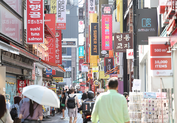 명동 거리 [사진=연합뉴스]