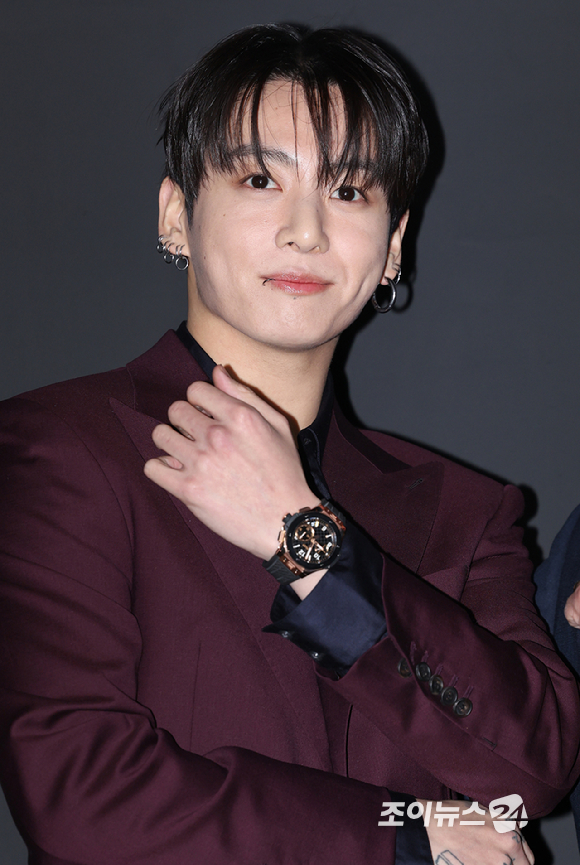 [포토] BTS 정국, 출구 없는 보조개 매력