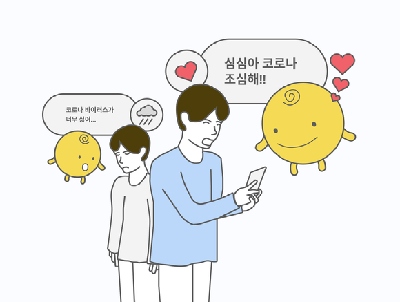 코로나19 팬데믹 동안 이용자의 챗봇 활용 형태 빅데이터를 분석한 결과, 이용자들이 코로나19 관련 정보를 찾을 뿐만 아니라 정서적 메시지를 공유하기 위해 챗봇을 사용한다는 것이 규명됐다. [사진=IBS]