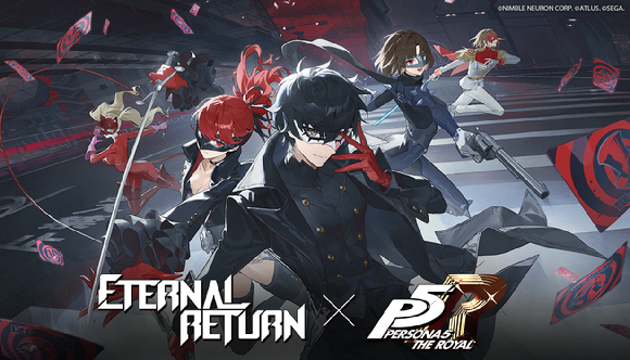 님블뉴런 '이터널 리턴', 인기 JRPG '페르소나5 더 로열'과 콜라보