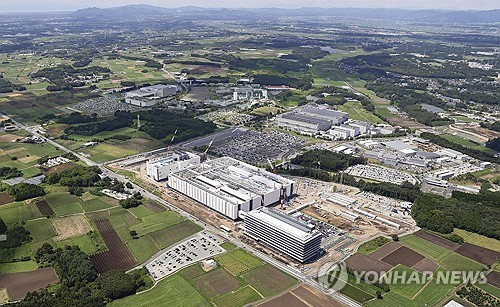 일본 구마모토 TSMC 반도체 공장 [사진=교도/연합뉴스]