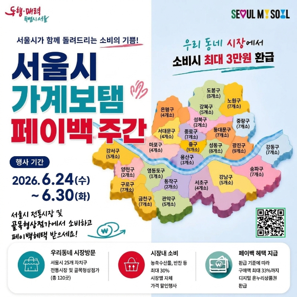 서울시 가계보탬 포스터. [사진=서울시]