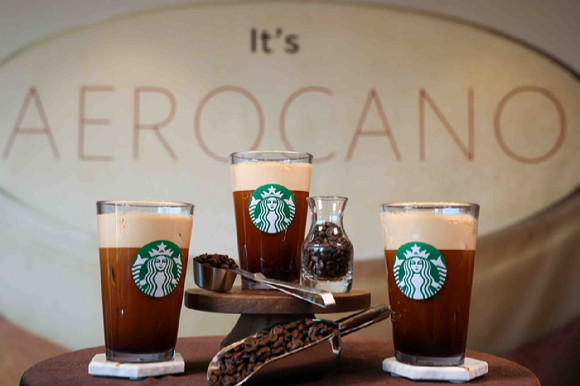 스타벅스가 오는 26일 출시하는 에어로카노. [사진=스타벅스]