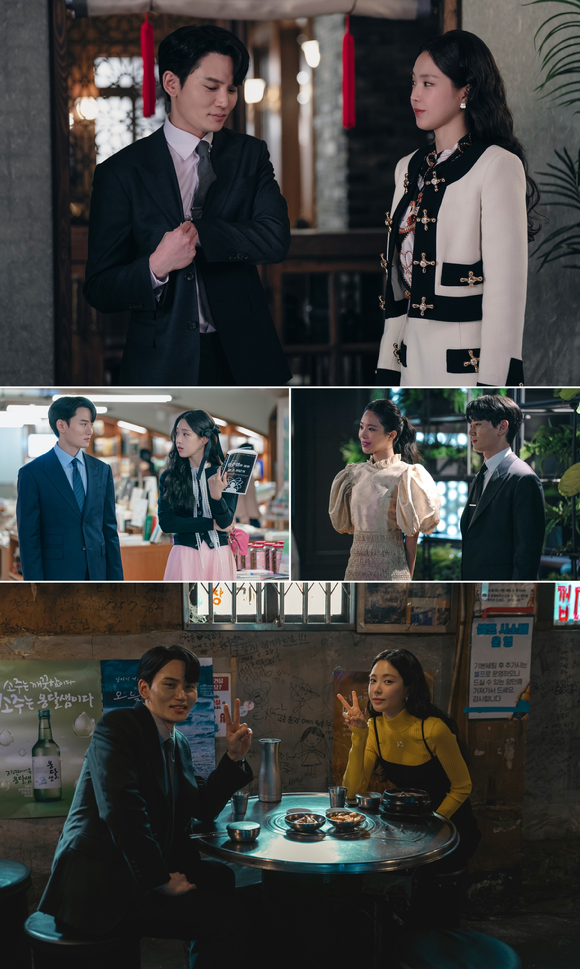 '대행사' 손나은과 한준우의 사랑 결말에 관심이 집중되고 있다. [사진=하우픽쳐스, 드라마하우스 스튜디오]