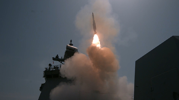 해궁 발사장면. [사진=LIG D&A]