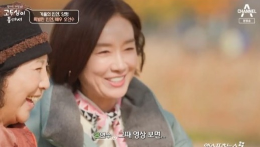 고두심이 좋아서 [사진=채널A 캡처]