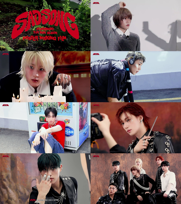 그룹 피원하모니가 독보적 콘셉트 소화력이 돋보이는 재킷 촬영 비하인드를 공개했다. [사진=FNC엔터테인먼트]