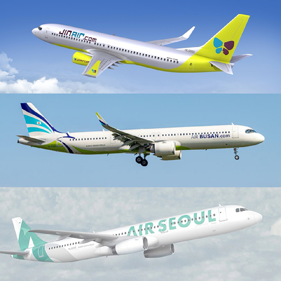 대한항공&middot;아시아나항공 항공기 [사진=각 사]