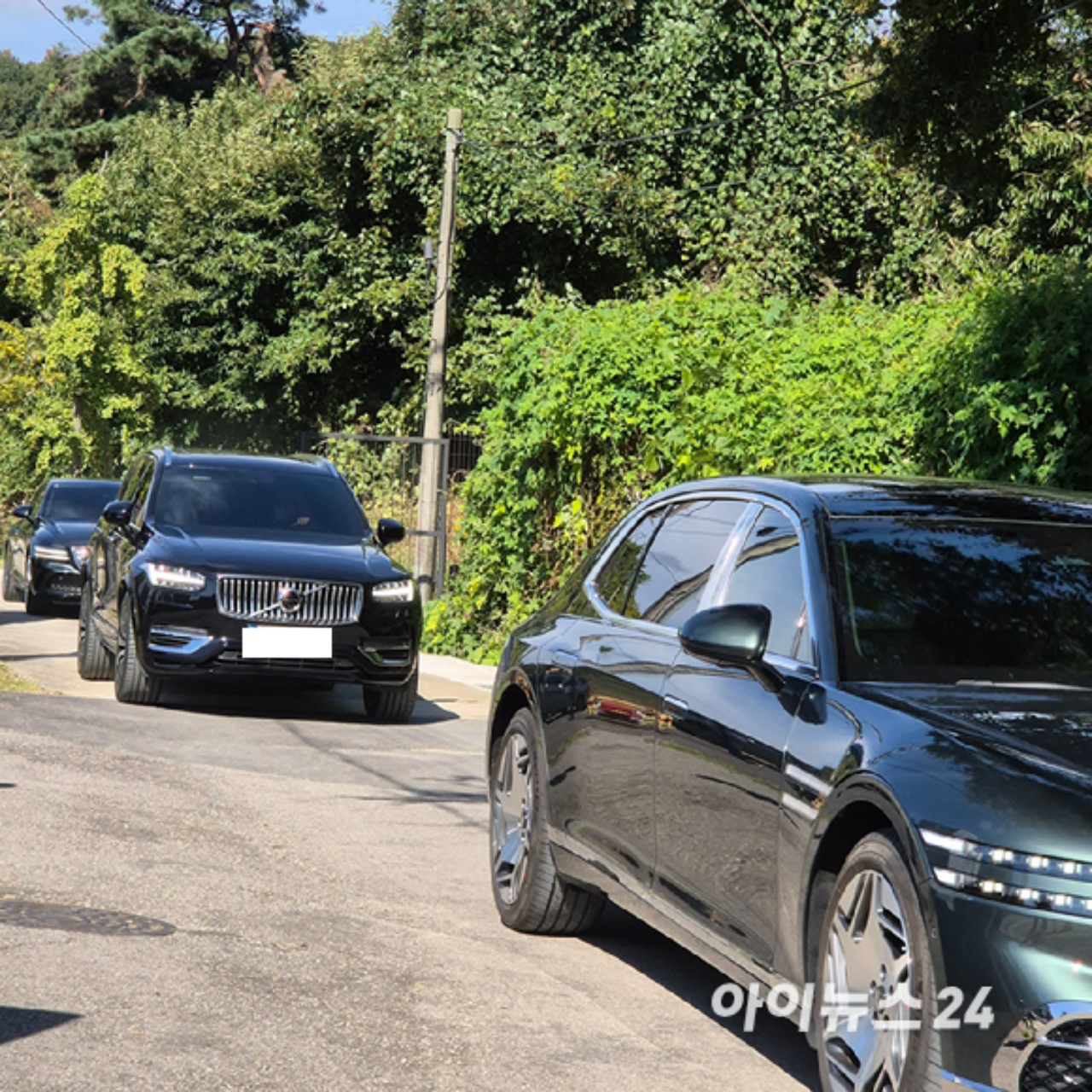 고 이건희 회장 선영 찾은 이재용 회장 [사진=권서아 기자]