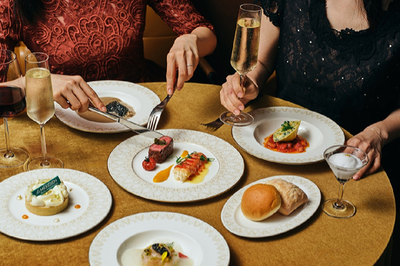 와인 앤 다인 디너 코스 이미지. [사진=르메르디앙 서울 명동]