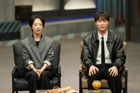 '용감한 형사들5' 제작발표회에 참석한 곽선영 윤두준 [사진=티캐스트 ]