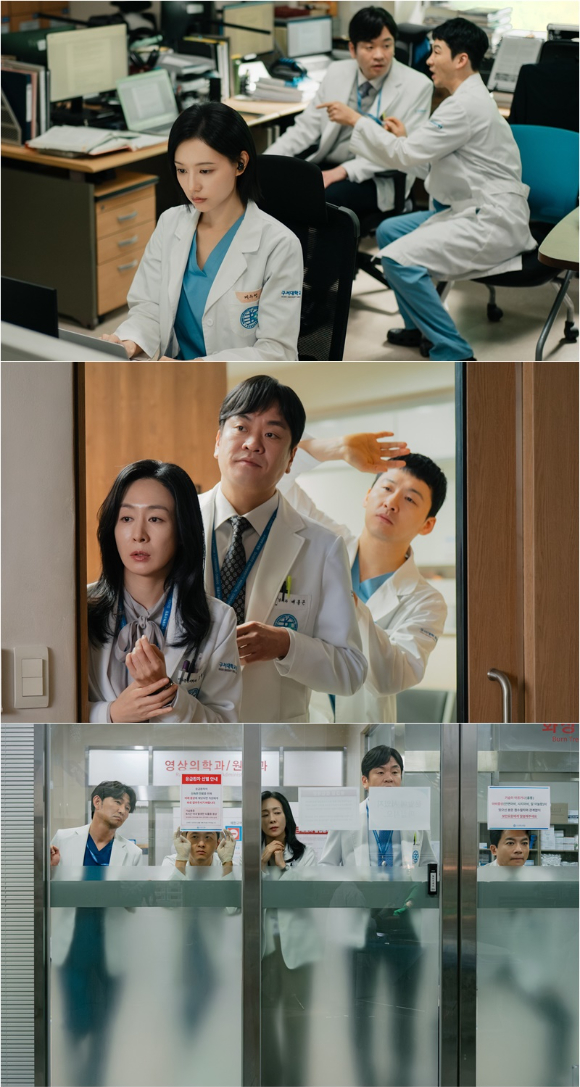'닥터X' 김지원 옆에 찰싹⋯구서대 의사 5인방 매력 속으로