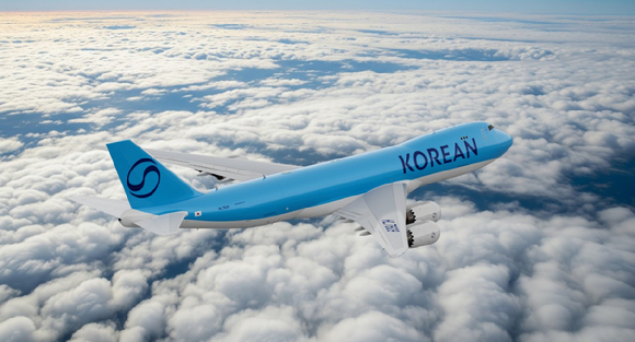 대한항공의 B747-8F 항공기. [사진=대한항공]