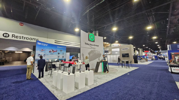 버티콘(Verticon) 2026 전시회의 KAI, UAG 공동 부스. [사진=KAI]