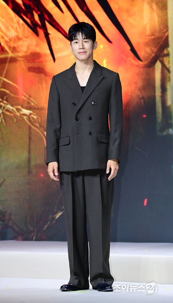 배우 김무열이 17일 오전 서울 종로구 JW 메리어트 동대문에서 열린 넷플릭스 오리지널 시리즈 '스위트홈 시즌3' 제작발표회에 참석하고 있다. [사진=정소희 기자]