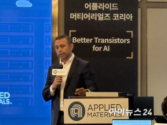 마이클 추지크 어플라이드 머티어리얼즈 반도체 기술 총괄 부사장 [사진=권서아 기자]