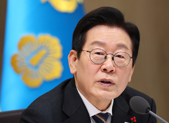 이재명 대통령이 9일 서울 용산 대통령실에서 열린 국무회의에서 발언하고 있다. 2025.12.9 [사진=연합뉴스]