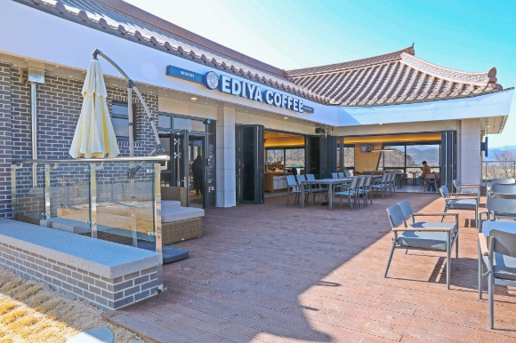 이디야커피 국립경주박물관점 전경. [사진=이디야커피]