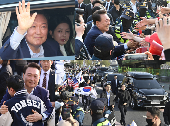 이재명 더불어민주당 대선 경선 후보가 지난 20일 울산시 울주군 울산전시컨벤션센터에서 열린 '제21대 대통령선거 후보자 선출을 위한 영남권 합동연설회'에서 정견 발표를 하고 있다. 2025.4.20 [사진=연합뉴스]