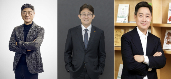 왼쪽부터 정재헌 SK텔레콤 대표, 박윤영 KT 대표, 홍범식 LG유플러스 대표. [사진=각사]