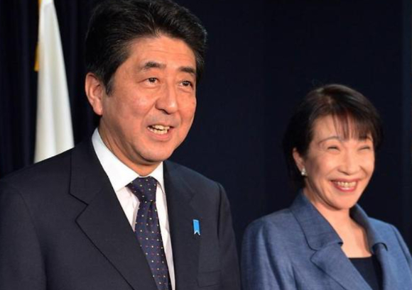 지난 2021년 당시 다카이치 사나에 전 총무상이 기자회견을 열어 자민당 총재 선거에 출마하겠다는 뜻을 밝히고 있다. [사진=로이터/연합뉴스]