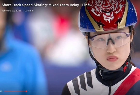 CBC가 동계올림픽 중계서 '한국 선수'를 '중국 선수'로 소개하는 장면. [사진=서경덕 교수 인스타그램]