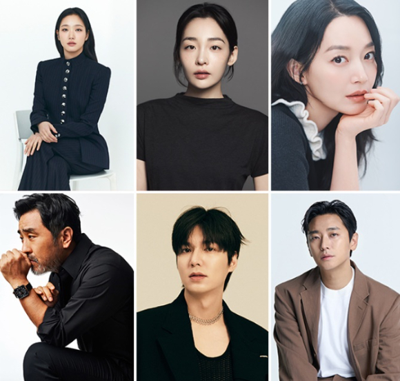 김고은, 김민하, 류승룡, 신민아, 이민호, 주지훈 [사진=각 소속사]