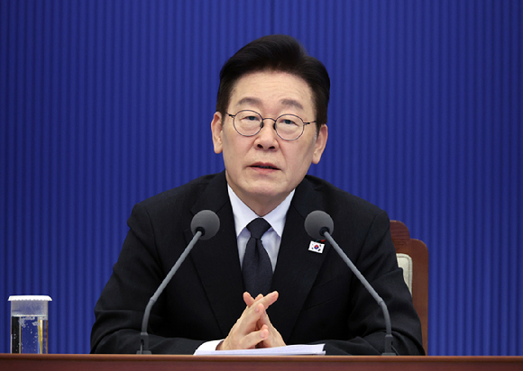 이재명 대통령이 29일 청와대에서 열린 수석보좌관회의에서 발언하고 있다. 2026.1.29 [사진=연합뉴스]