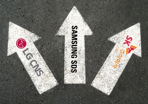 삼성SDS·LG CNS·SK(주) C&C가 클라우드·물류 등 디지털전환(DT) 시대 떠오르는 분야를 중점으로 대외사업을 확대하고 있다.