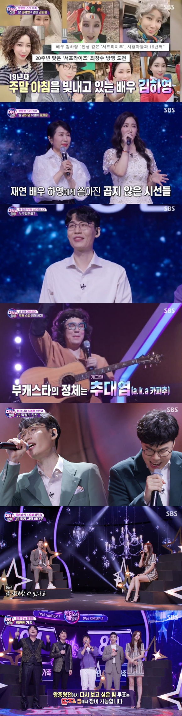 'DNA 싱어' 방송 화면 [사진=SBS]