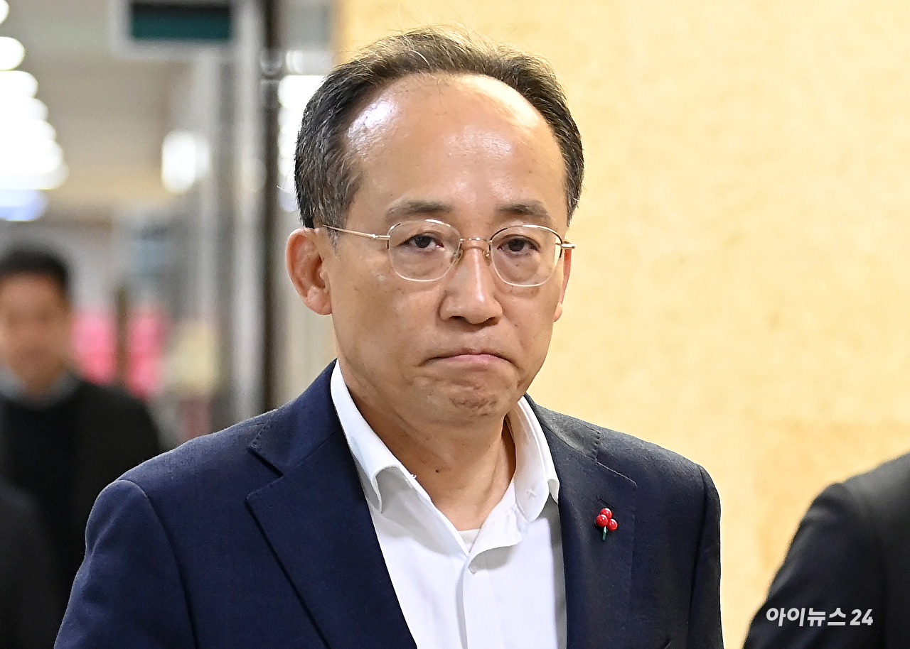 추경호 국민의힘 원내대표가 지난해 12월 6일 오전 서울 여의도 국회에서 열린 긴급 최고위원회의에 참석하고 있다. [사진=곽영래 기자]