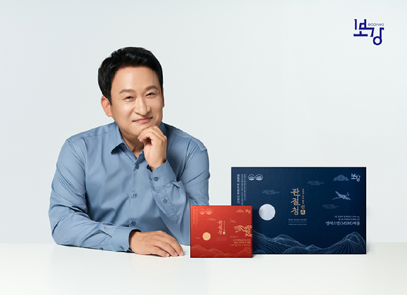 서경석이 건강기능식품 브랜드 보강 모델로 발탁됐다. [사진=제노헬스케어 보강 ]