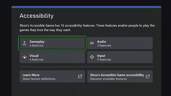 마이크로소프트의 접근성 기능 태그. 각 게임이 충족하는 접근성 옵션을 제시할 수 있다. [사진=마이크로소프트]