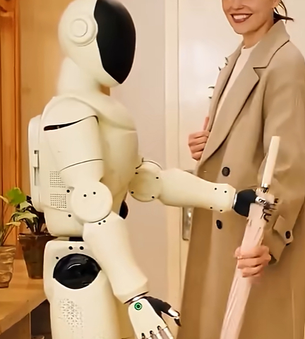 제로스로보틱스 가정용 AI 휴머노이드 '주피터' [사진=MikeKallie 유튜브 캡처]