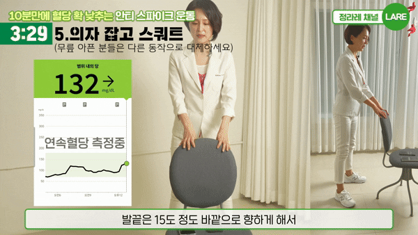 식후 혈당을 낮추는 간단한 운동 방법이 전문가 설명을 통해 나왔다. 사진은 AI 생성 이미지로, 본 기사 내용과 무관. [사진=챗GPT]