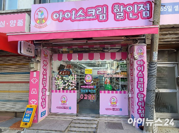 빙과 업계 관계자는 "무인 아이스크림 판매점이나 동네 슈퍼 등 골목상권에 위치한 가게들의 아이스크림 매출이 대형마트와 편의점보다도 높다"고 말했다. [사진=김성화 기자]