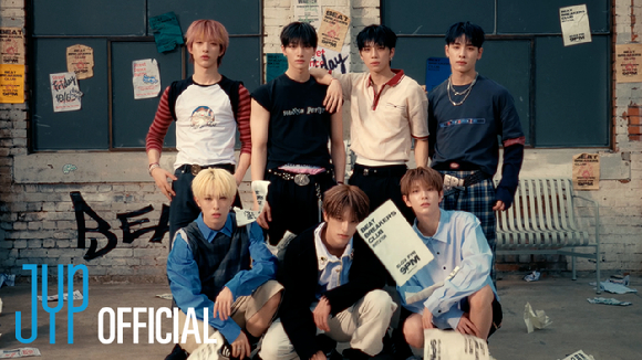 넥스지 컴백 관련 영상 섬네일 이미지 [사진=JYP엔터테인먼트]