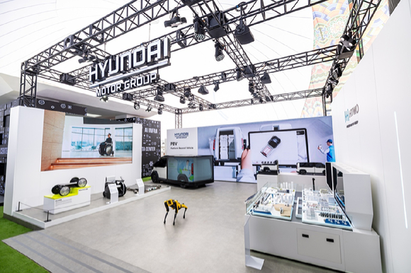 경주엑스포대공원 에어돔에 조성된 '현대자동차그룹관' 전경. [사진=현대자동차그룹]