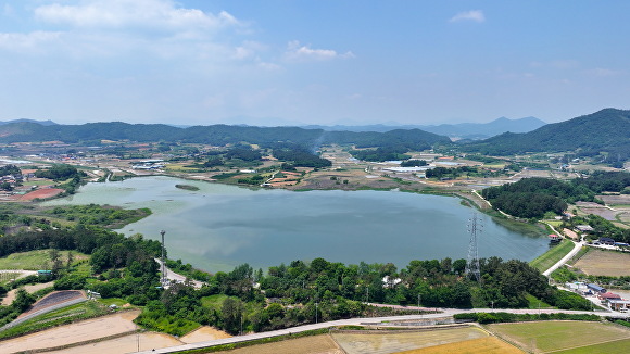 광주광역시 광산구 평동호수 전경 [사진=광산구]