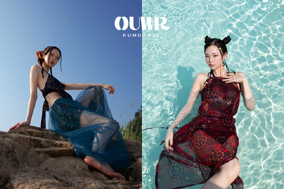 오우르 by 금단제가 버추얼 인플루언서 오로지와 사계절 한복 화보 프로젝트를 선보였다. [사진=오우르 by 금단제]