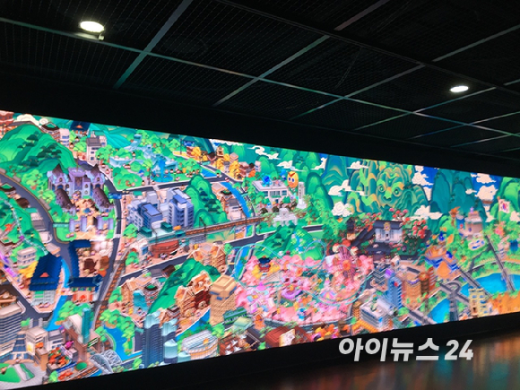 '쿠키런: 사라진 국가유산을 찾아서'가 열리는 덕수궁 돈덕전 전경. [사진=문영수 기자]