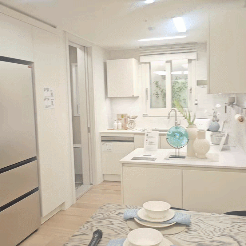 라클라체자이드파인 견본주택 내 단지 모형도.2026.04.03 [사진=이효정 기자 ]