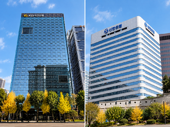 KB국민은행, 신한은행 [사진=각사]