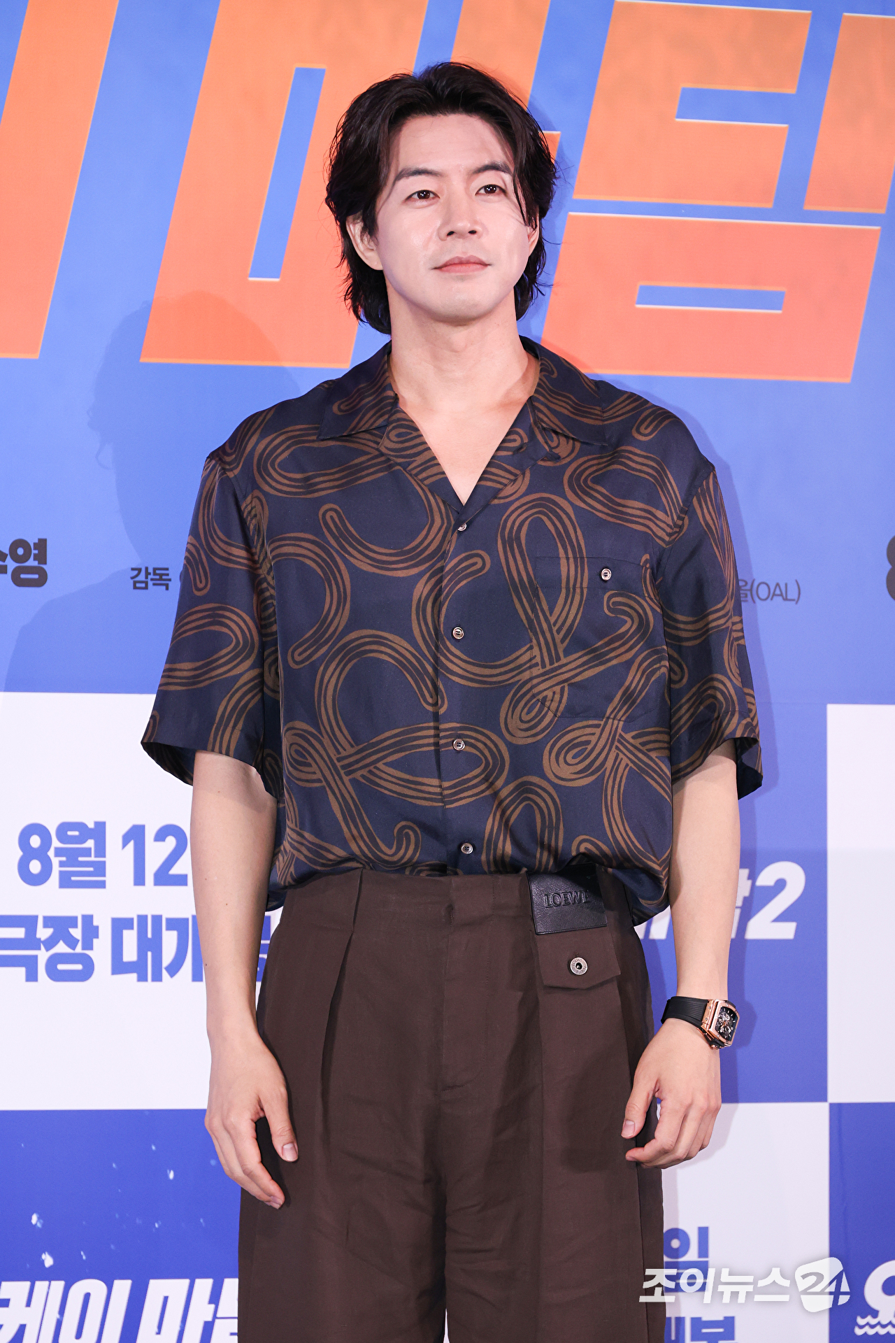 배우 이상윤이 27일 오후 서울 용산구 CGV 용산아이파크몰점에서 진행된 영화 '오케이 마담2'(감독 이철하) 언론시사회에 참석해 포즈를 취하고 있다. [사진=문수지 기자]